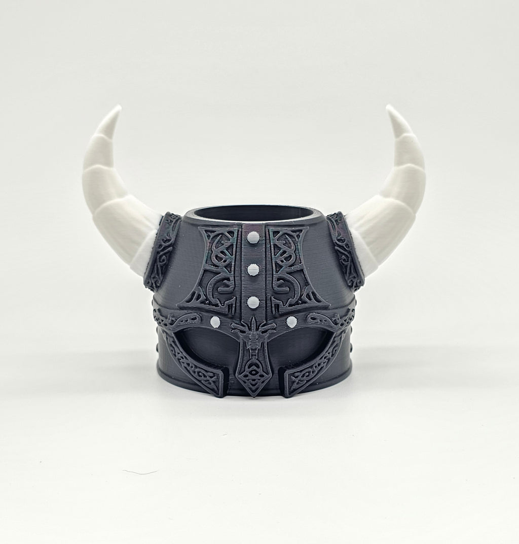 Viking Helmet Planter Pot