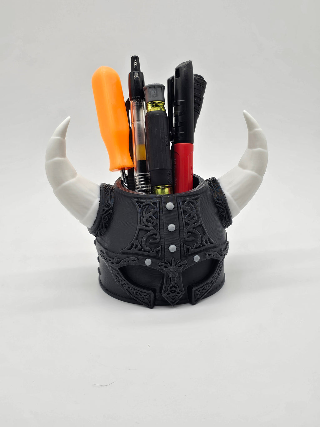 Viking Helmet Planter Pot