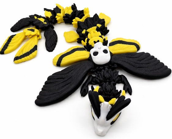 3D Printed Death's head Moth Dragon