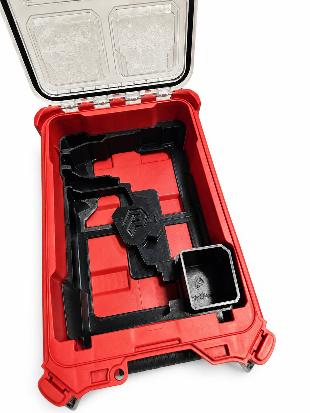 M18 Fuel Drill Driver Set Insert – 3D Printed PETG Organizer – Black Packout Tool Storage