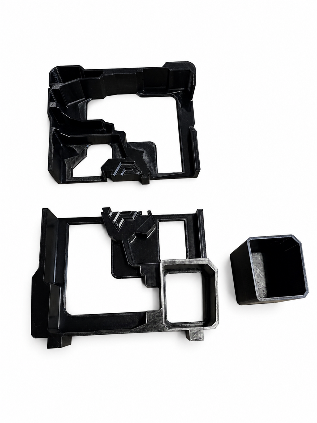 M18 Fuel Drill Driver Set Insert – 3D Printed PETG Organizer – Black Packout Tool Storage