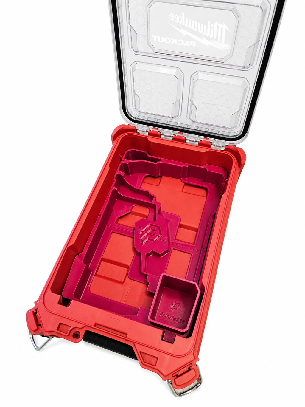 M18 Fuel Drill Driver Set Insert – 3D Printed PETG Organizer – Black Packout Tool Storage