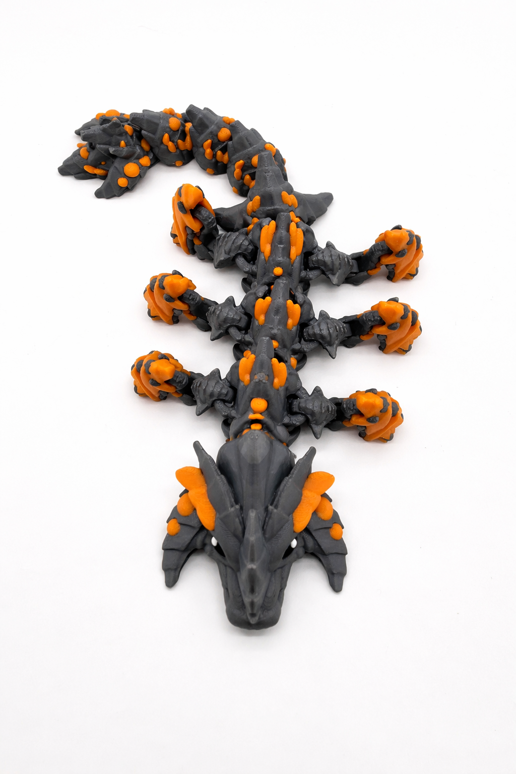 3D Printed Articulating Dun Striker Dragon