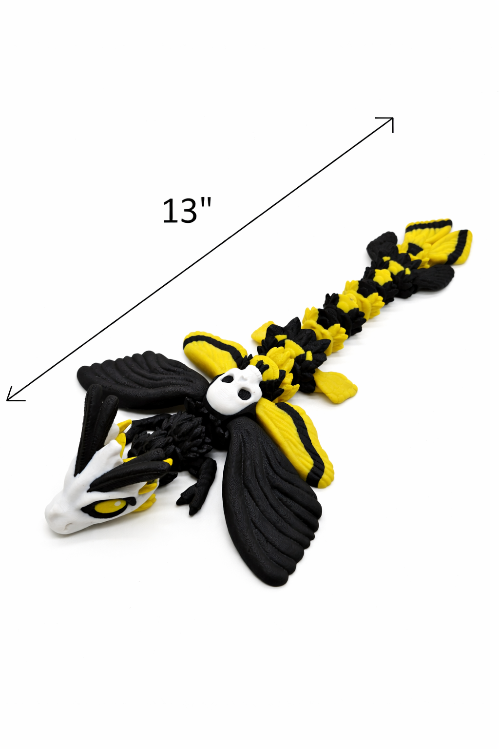 3D Printed Death's head Moth Dragon
